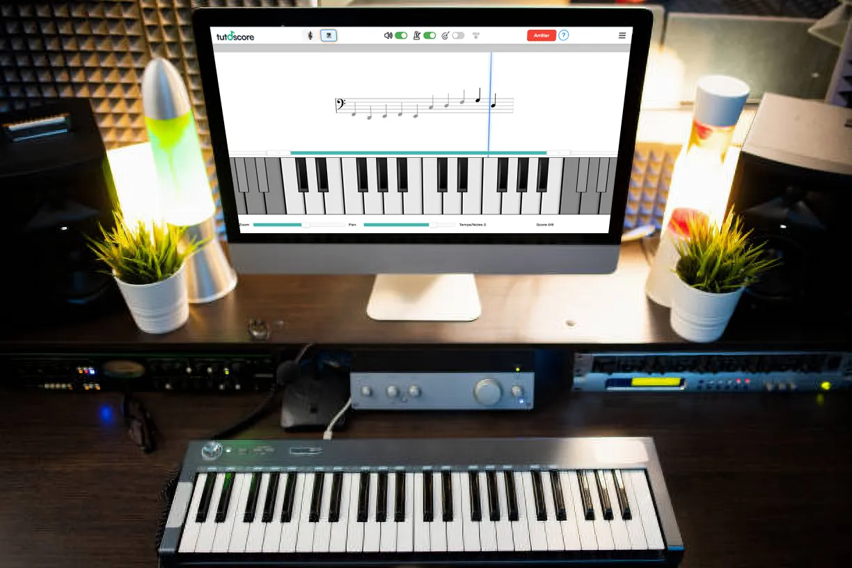 Clavier MIDI connecté